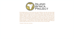 Desktop Screenshot of islandafrica.org